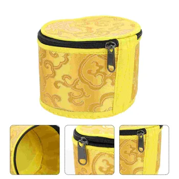 Сумка-органайзер Buddha Sound Bowl, футляр для тибетского пения, металлическая сумка для переноски в полнолуние, дорожная сумка
