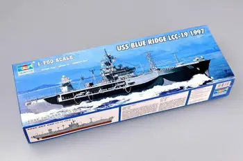 Набор пластиковых моделей Trumpeter 05715 1/700 USS BLUE RIDGE LCC-19 1997