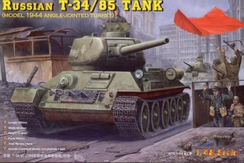 HOBBYBOSS 84809 Русский танк T34/85 в Масштабе 1/48 с Полным Набором Пластиковых Моделей Внутри