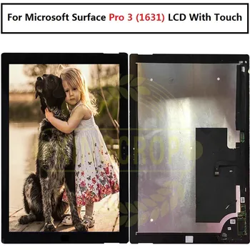 Для Microsoft Surface Pro 3 (1631) TOM12H20 V1.1 LTL120QL01 003 ЖК-дисплей сенсорный экран дигитайзер для Surface Pro 3 lcd