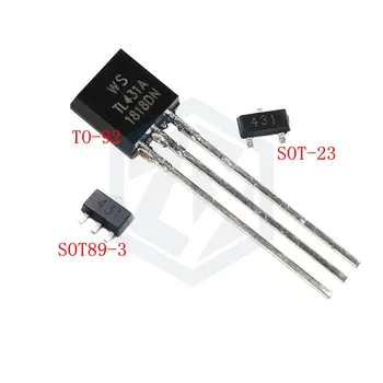 TL431 431A стабилизированный транзистор TO-92 DIP SOT-23 чип SOT89-3 бесплатная доставка